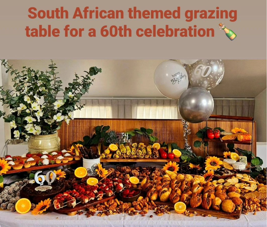 Grazing tables - South African theme