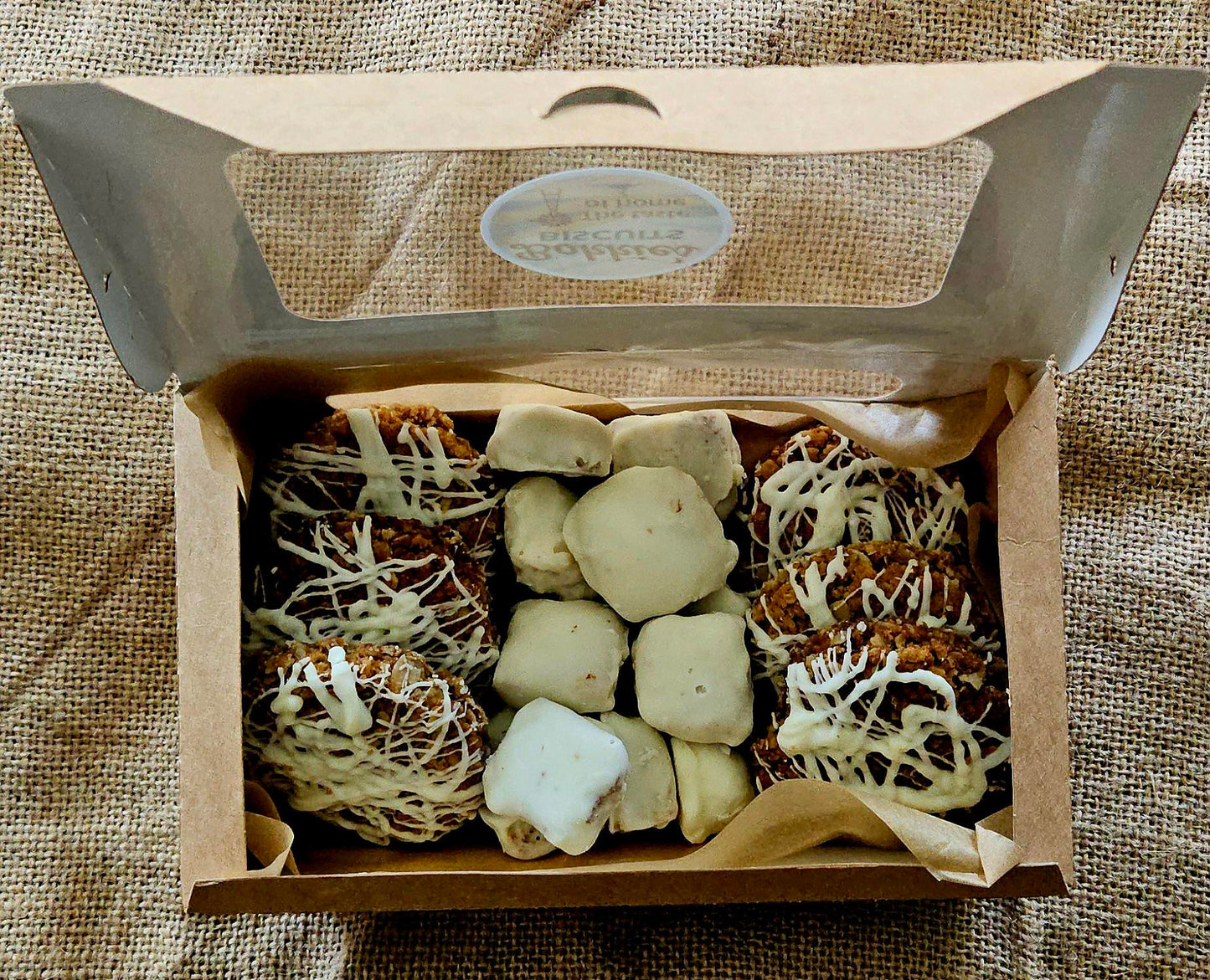 Bokkies Biscuits - Assorted White Chocolate - Small