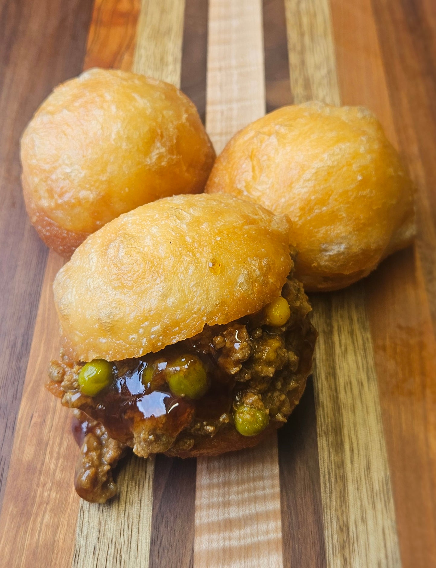 Vetkoek & Beef Curried Mince Small - Pack of 8